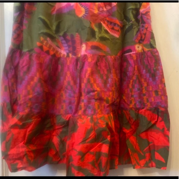 FARM Rio Mixed Prints Embroidered Yoke Maxi Dress - Picture 12 of 12